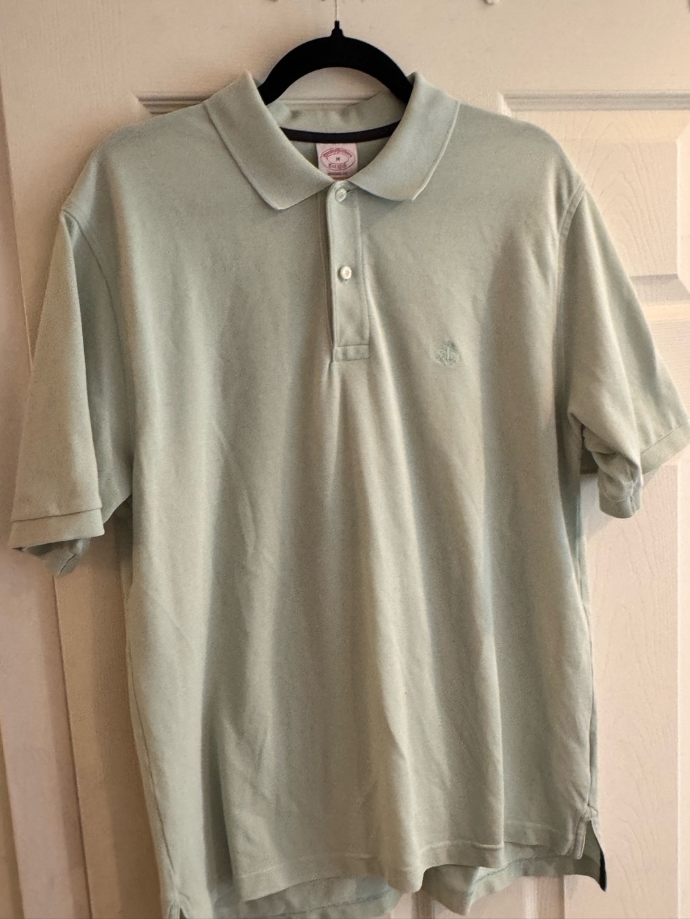 Brooks Brothers Mint Green Polo Shirt - Short Sleeve
